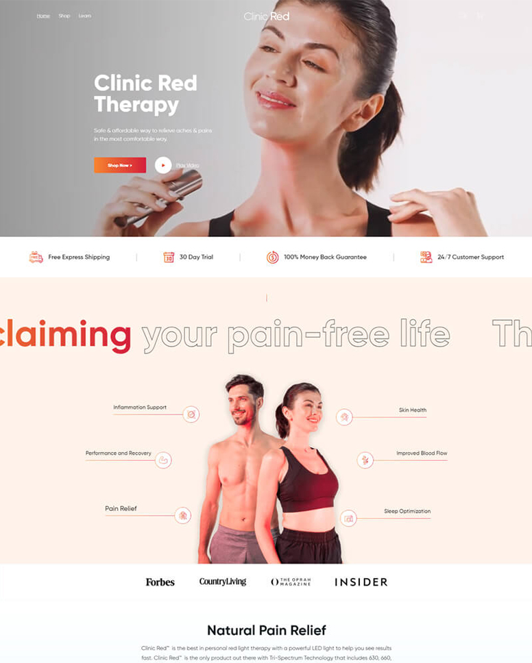 PreparedHero landing page